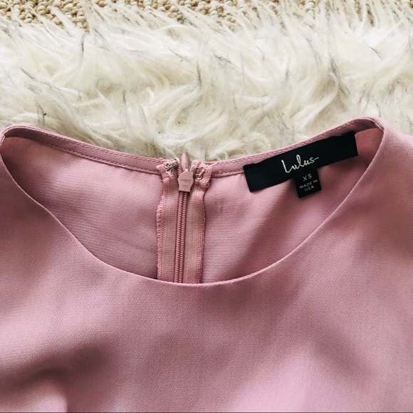 Like New On Track XS Lulus Mauve MIDI Jumpsuit .Only worn one time. - Picture 7 of 13